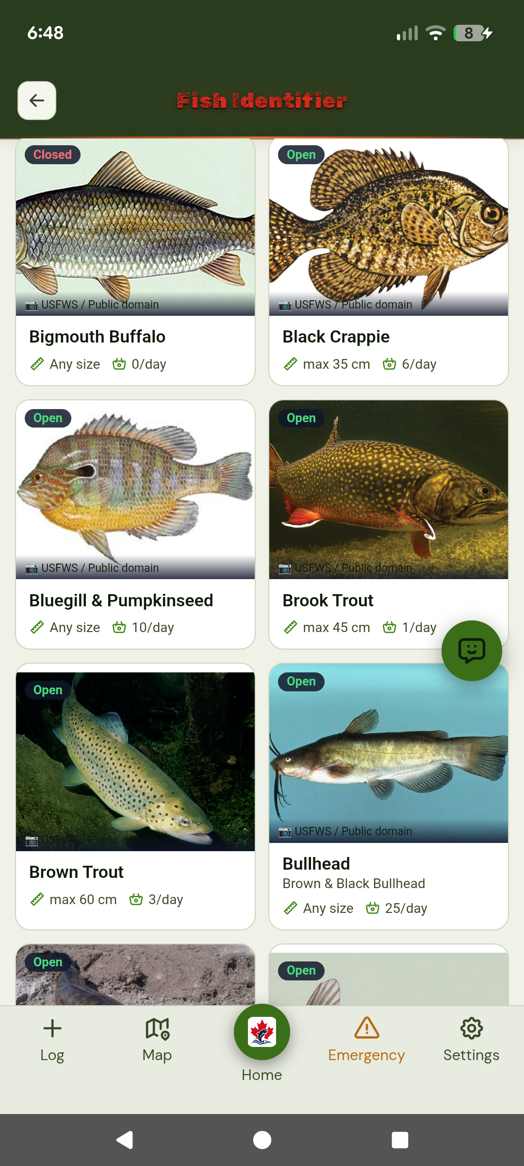 AI fishing advisor chat